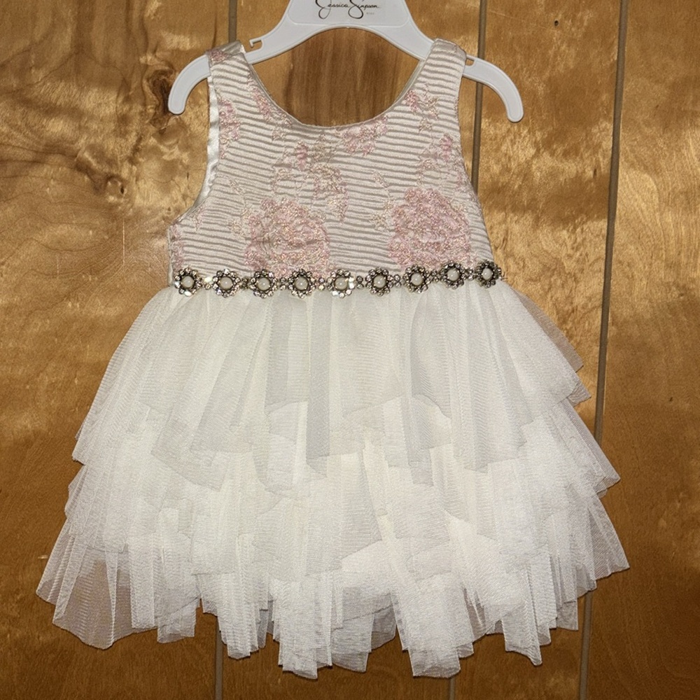 18 months White and Pink Tulle Dress